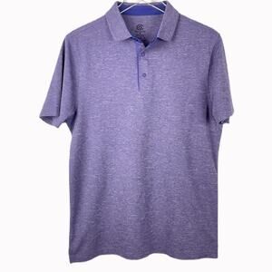 Champion Purple Polo Shirt Sz M
